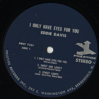 Eddie Lockjaw Davis / エディー・ロックジョウ・デイヴィス / I Only Have Eyes For You (PRST 7261)