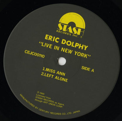 Eric Dolphy / エリック・ドルフィ / Live In New York (CEJC00110)