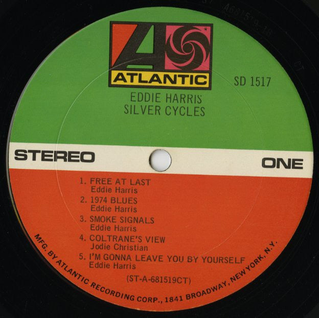 Eddie Harris / エディ・ハリス / Silver Cycles (SD 1517)