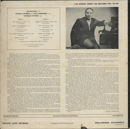 Les McCann / レス・マッキャン / Gospel Truth (PJ-69)