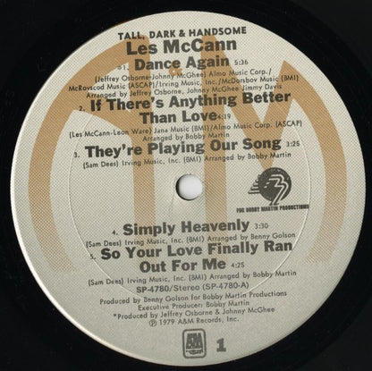 Les McCann / レス・マッキャン / Tall, Dark & Handsome (SP-4780)