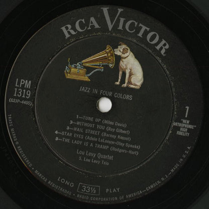 Lou Levy / ルー・レヴィ / Jazz In Four Colors (LPM-1319)