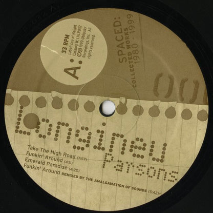 Longineu Parsons / ロンギニュー・パーソンズ / Spaced: Collected Works 1980-1999 -2LP (LHLP032)