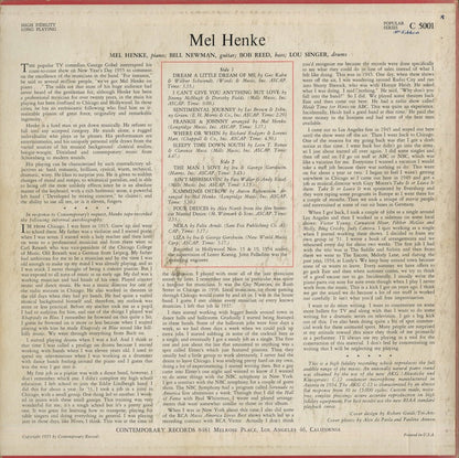 Mel Henke / メル・ヘンケ / Dig (C5001)