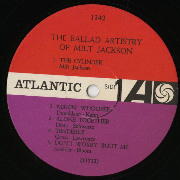 Milt Jackson / ミルト・ジャクソン / The Ballad Artistry Of Milt Jackson (SD-1342)