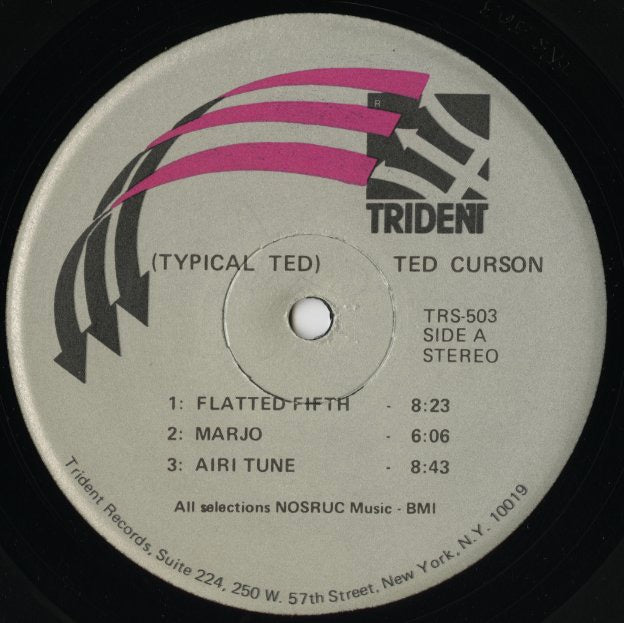Ted Curson / テッド・カーソン / Typical Ted (TRS-503)