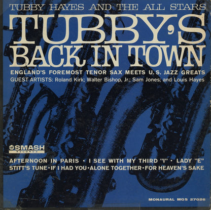 Tubby Hayes / タビー・ヘイズ / Tubby's Back In Time (MGS 27026)