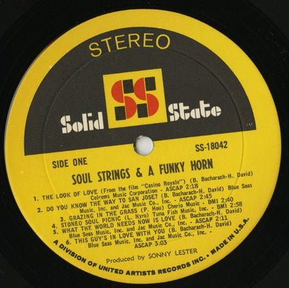 Soul Strings & A Funky Horn / ソウル・ストリングス・アンド・ア・ファンキー・ホーン / Soul Strings & A Funky Horn (SS 18042)