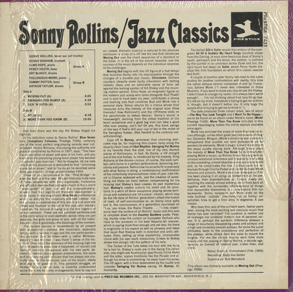 Sonny Rollins / ソニー・ロリンズ / Jazz Classics (PR7433)