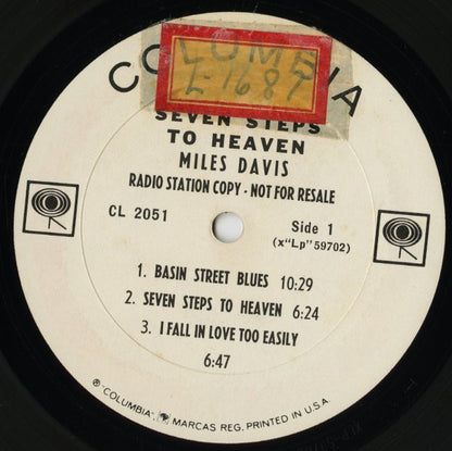 Miles Davis / マイルス・デイヴィス / Seven Steps To Heaven (CL 8851)