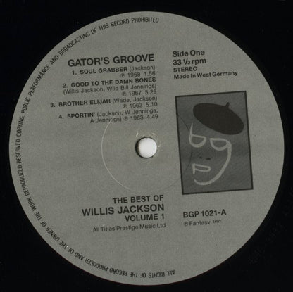 Willis Jackson / ウィリス・ジャクソン / The Best Of Volume One (BGP1021)