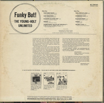 Young Holt Unlimited / ヤング・ホルト・アンリミテッド / Funky But! (BL 754141)
