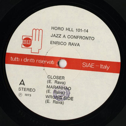 Enrico Rava / エンリコ・ラヴァ / Jazz A Confronto 14 (HLL 101-14)