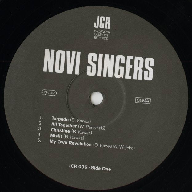 Novi Singers / ノヴィ・シンガーズ / Vocal Jazz From Poland 1965-75 (JCR006)