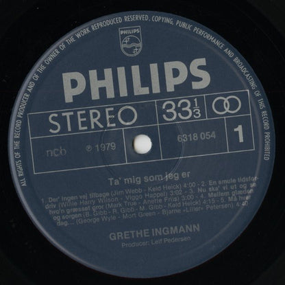 Grethe Ingmann / Ta'mig Som Jeg Er (6318 054)