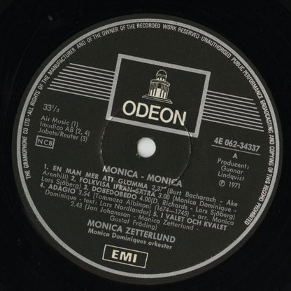 Monica Zetterlund / モニカ・ゼタールンド / Monica - Monica (4E 062-34337)