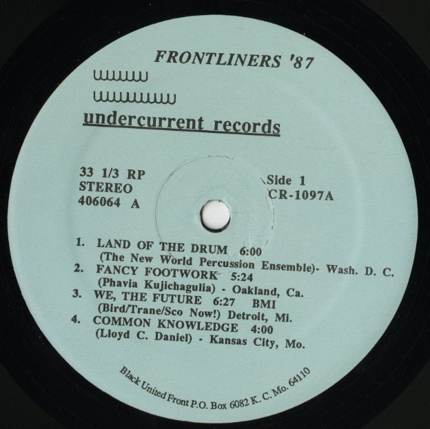 V.A./ Frontliners '87 / The New World Percussion Ensemble etc (CR-1097)