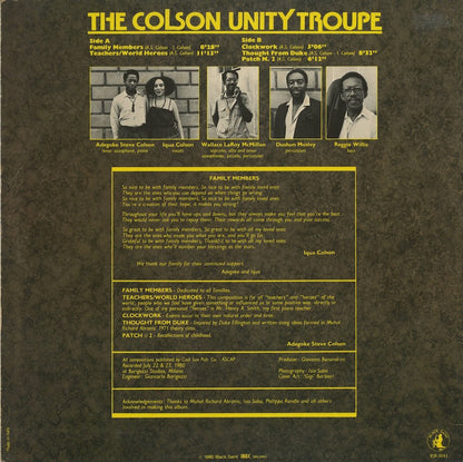 The Colson Unity Troupe / No Reservation (BSR 0043)