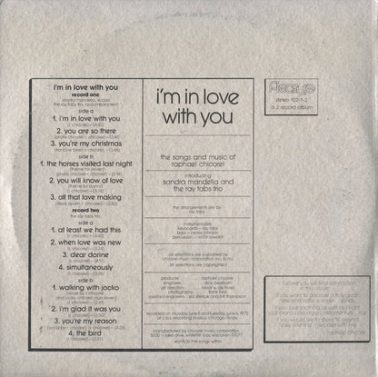 Raphael Chicorel / ラファエル・チコレル / I'm In Love With You (102-1-2)