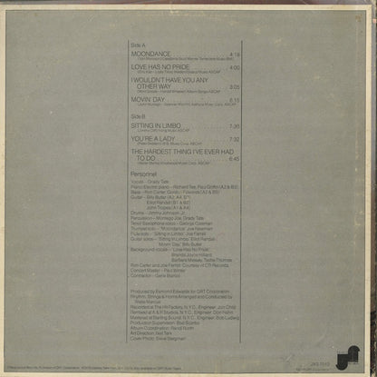Grady Tate / グラディ・テイト / Movin' Day (JXS7010)
