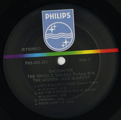 The Swingle Singers / The Modern Jazz Quartet / スウィングル・シンガーズ モダン・ジャズ・カルテット / Encounter (PHM 200-225)