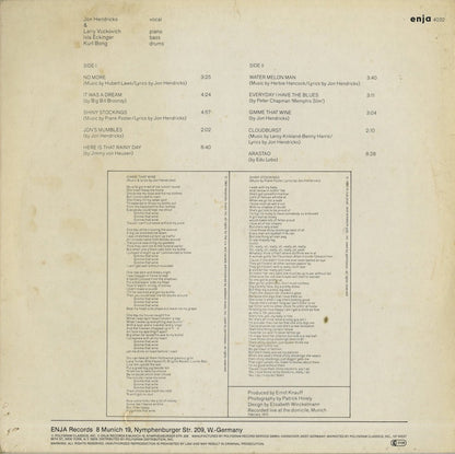 Jon Hendricks / ジョン・ヘンドリクス / Cloudburst (4032)