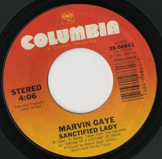 Marvin Gaye / マーヴィン・ゲイ / Sanctified Lady -7 ( 38-04861 )