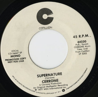 Cerrone / セローン / Supernature -7 ( 44230 )