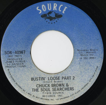 Chuck Brown & The Soul Searchers / チャック・ブラウン＆ソウル・サーチャーズ / Bustin’ Loose (Part 1&2) -7 ( S45-1804 )