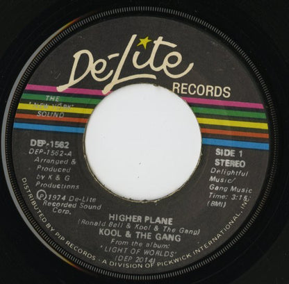 Kool & The Gang / クール＆ザ・ギャング / Higher Plane / Wild Is Love -7 ( DEP 1562 )