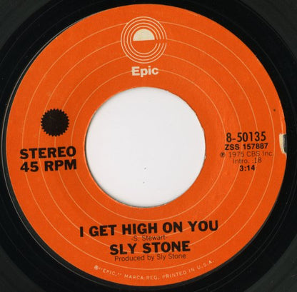 Sly Stone / スライ・ストーン / I Get High On You -7 ( 8-50135 )