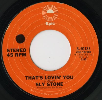 Sly Stone / スライ・ストーン / I Get High On You -7 ( 8-50135 )