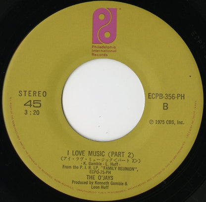 The O'Jays / オージェイズ / I Love Music -7 ( ECPB-356-PH )
