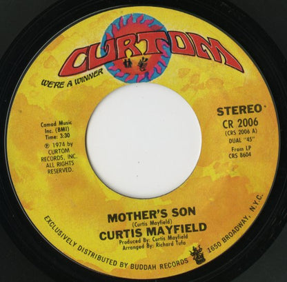 Curtis Mayfield / カーティス・メイフィールド / Mother's Son -7 ( CR 2006 )
