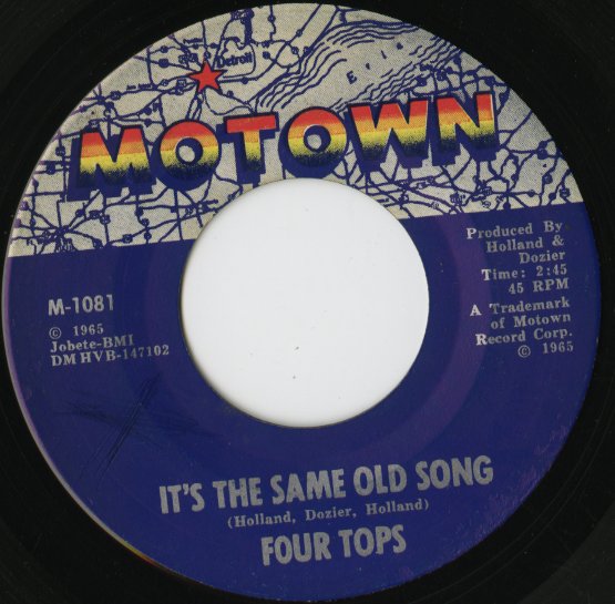 Four Tops / フォー・トップス / It's The Same Old Song / Your Love Is Amazing -7 ( M-1081 )