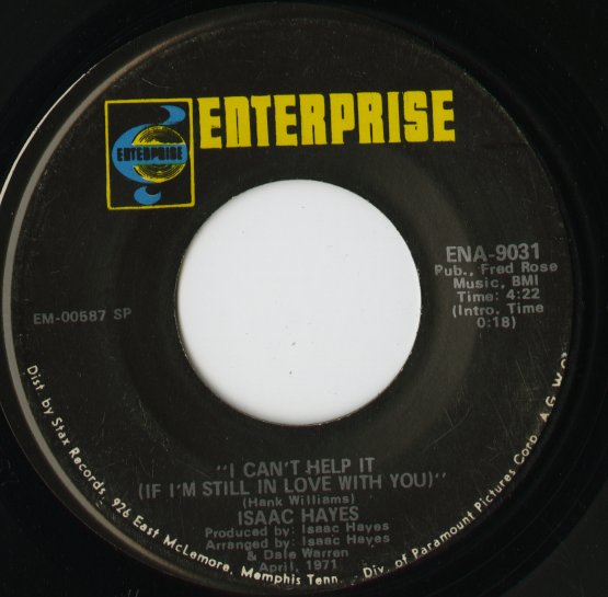 Isaac Hayes / アイザック・ヘイズ / Never Can Say Goodbye -7 ( ENA-9031 )