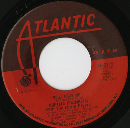 Aretha Franklin - Border Song (Holy Moses) / You And Me (45-2772) 1970 US Atlantic｜中古7inch