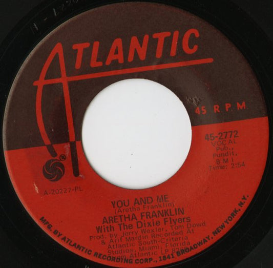 Aretha Franklin - Border Song (Holy Moses) / You And Me (45-2772) 1970 US Atlantic｜中古7inch