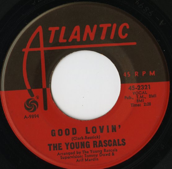 The Young Rascals / ヤング・ラスカルズ / Good Lovin' / Mustanfg Sally -7 ( 45-2321 )