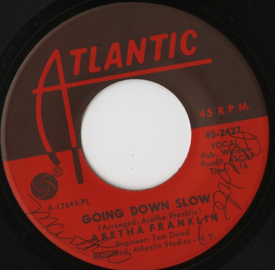 Aretha Franklin / アレサ・フランクリン / Baby I Love You -7 ( 45-2427 )