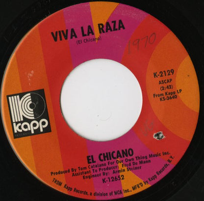 El Chicano / エル・チカノ / Cubano Chant / Viva La Raza -7 ( K2129 )