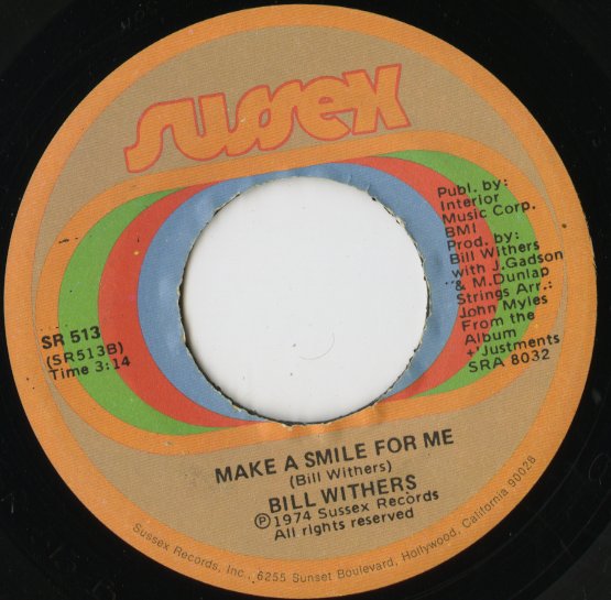 Bill Withers / ビル・ウィザース / The Same Love That Made Me Laugh -7 ( SR513 )