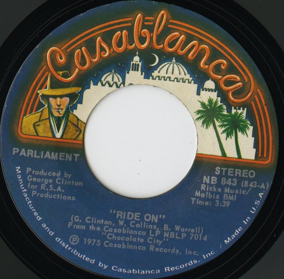 Parliament / パーラメント / Ride On -7” ( NB 843 )