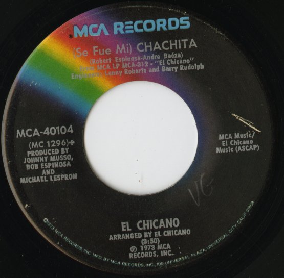 El Chicano / エル・チカノ / Tell Her She's Lovely -7 ( MCA40104 )