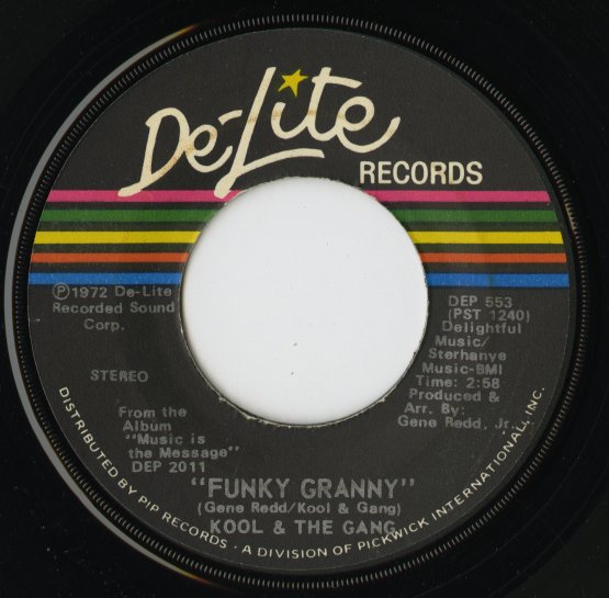 Kool & The Gang / クール＆ザ・ギャング / Funky Granny / Blowing With The Wind -7 ( DEP 553 )