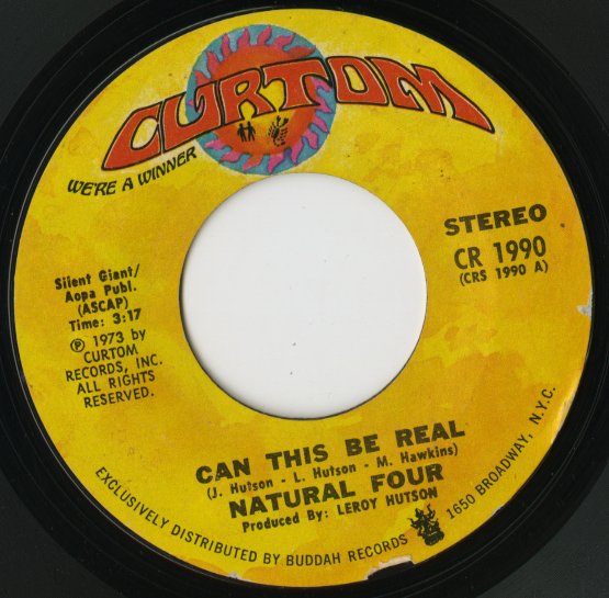 Natural Four / ナチュラル・フォー / Can This Be Real / Try Love Again -7 ( CR 1990 )
