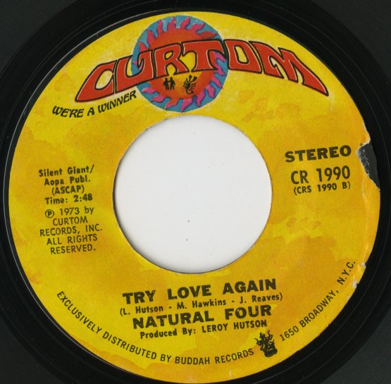 Natural Four / ナチュラル・フォー / Can This Be Real / Try Love Again -7 ( CR 1990 )