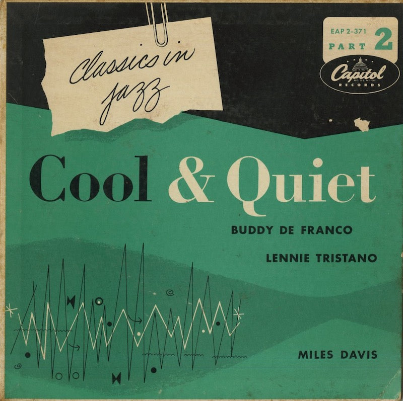 Buddey De Franco / バディー・デ・フランコ / Cool & Quiet -EP ( EAP 1-371 )
