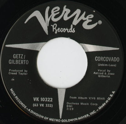 Antonio Carlos Jobim / アントニオ・カルロス・ジョビン / Corcovado / The Girl From Ipanema -7 ( VK-10303 )