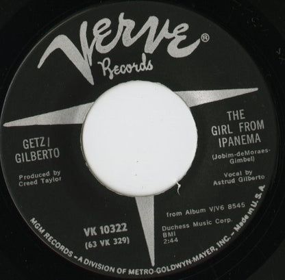 Antonio Carlos Jobim / アントニオ・カルロス・ジョビン / Corcovado / The Girl From Ipanema -7 ( VK-10303 )